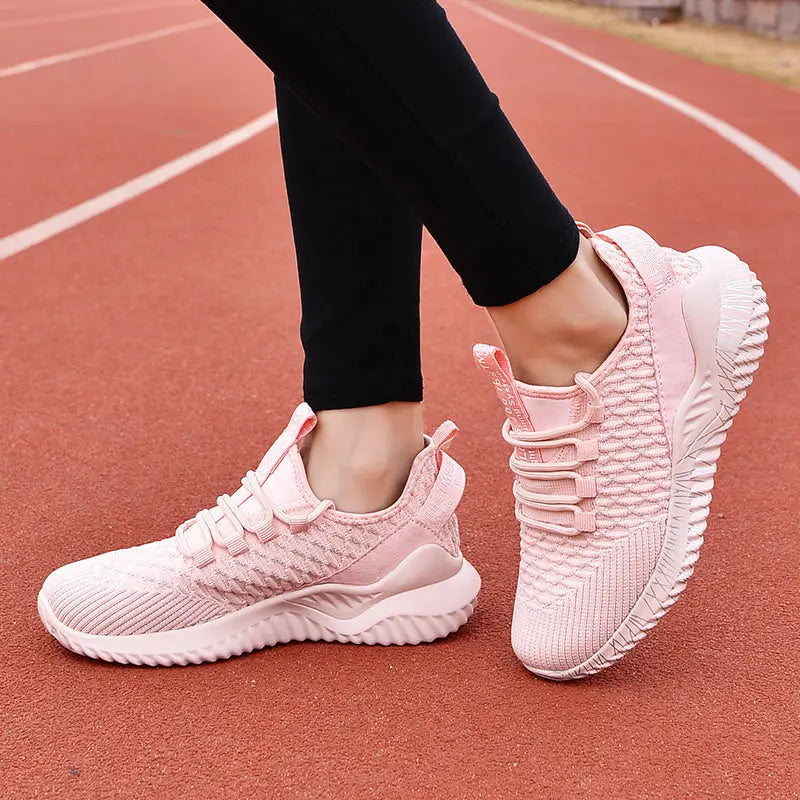 Summer Flying Woven Couple Sports Running Shoes Beyond Trends Hub