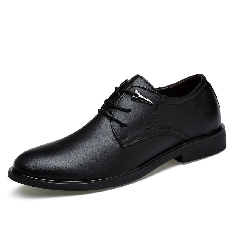 Summer high-end men's leather shoes leather Beyond Trends Hub