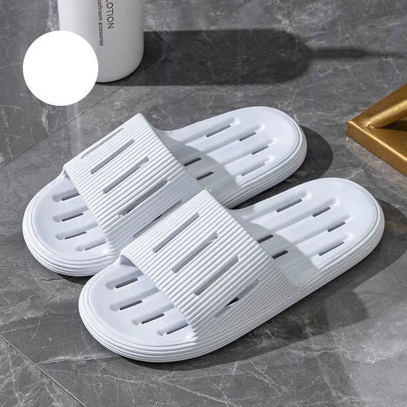Summer Home Slippers With Hollow Sole Design Non-slip Floor Bathroom Slipper For Women Men's House Shoes Beyond Trends Hub