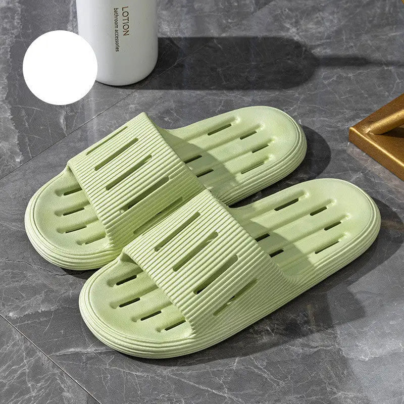 Summer Home Slippers With Hollow Sole Design Non-slip Floor Bathroom Slipper For Women Men's House Shoes Beyond Trends Hub