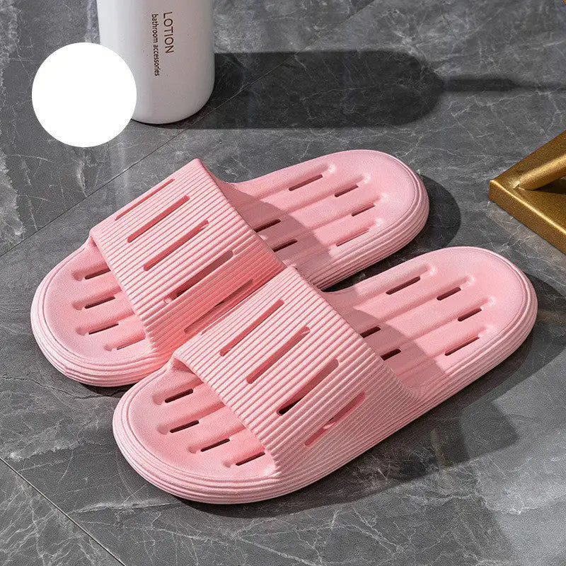 Summer Home Slippers With Hollow Sole Design Non-slip Floor Bathroom Slipper For Women Men's House Shoes Beyond Trends Hub
