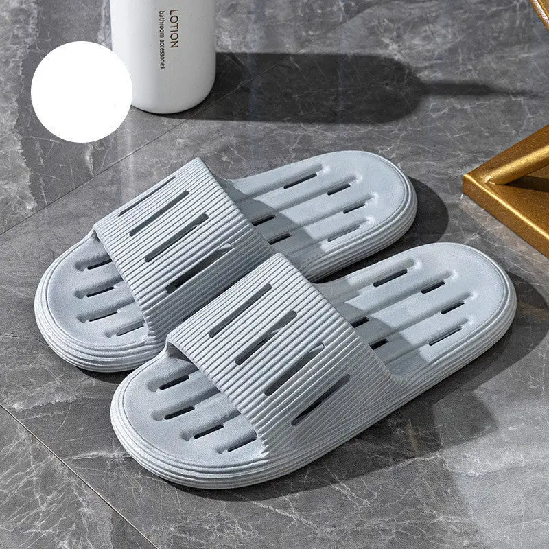 Summer Home Slippers With Hollow Sole Design Non-slip Floor Bathroom Slipper For Women Men's House Shoes Beyond Trends Hub