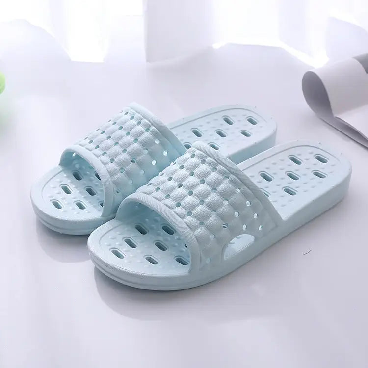 Summer House Shoes Non-slip Hollow Sole Design Floor Bathroom Slipper For Women Men Beyond Trends Hub