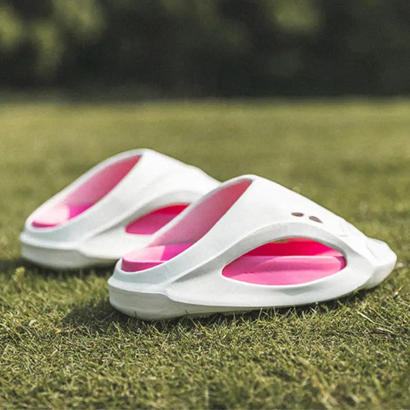 Summer Outdoor Sports Slipper Men Fashion Beach Shoes Indoor Non-slip Floor Bathroom Slippers Women House Shoes - Beyond Trends Hub 