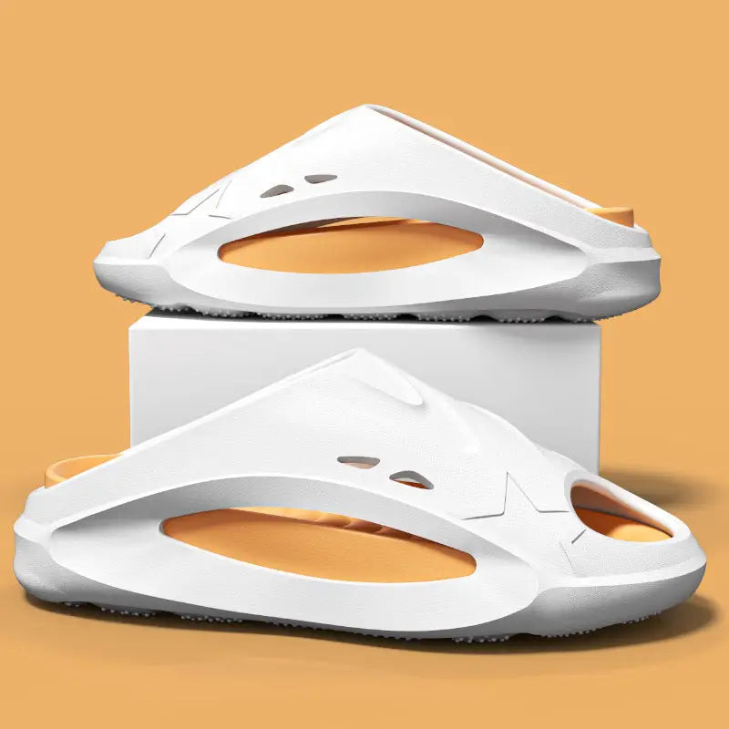 Summer Outdoor Sports Slipper Men Fashion Beach Shoes Indoor Non-slip Floor Bathroom Slippers Women House Shoes - Beyond Trends Hub 