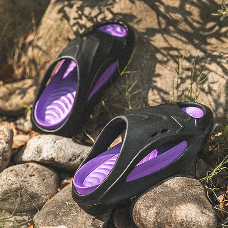 Summer Outdoor Sports Slipper Men Fashion Beach Shoes Indoor Non-slip Floor Bathroom Slippers Women House Shoes - Beyond Trends Hub 