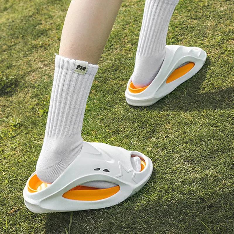 Summer Outdoor Sports Slipper Men Fashion Beach Shoes Indoor Non-slip Floor Bathroom Slippers Women House Shoes - Beyond Trends Hub 