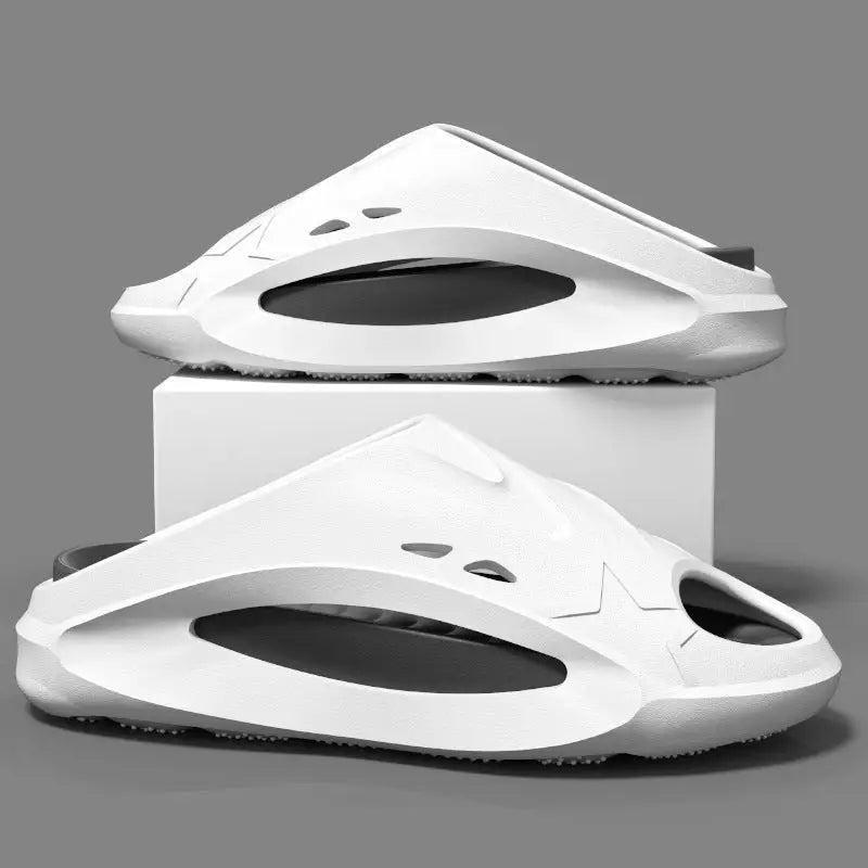 Summer Outdoor Sports Slipper Men Fashion Beach Shoes Indoor Non-slip Floor Bathroom Slippers Women House Shoes - Beyond Trends Hub 