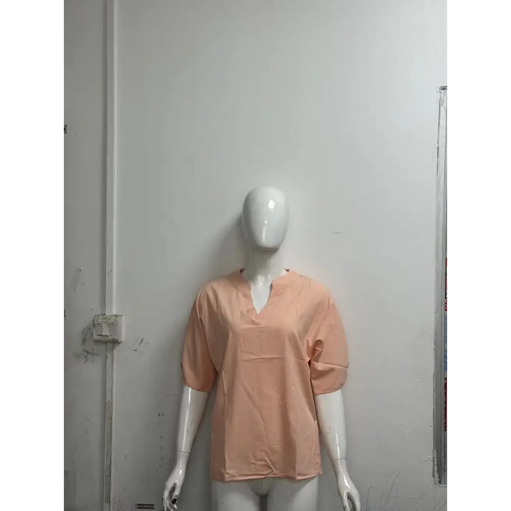 Summer Short-sleeved Chiffon Shirt New V-neck Shirt Women's Casual Versatile Clothing Beyond Trends Hub