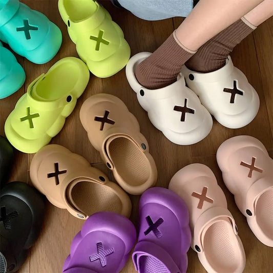 Summer Simple Seaside Holiday Baotou Beach Shoes Woman - Beyond Trends Hub 