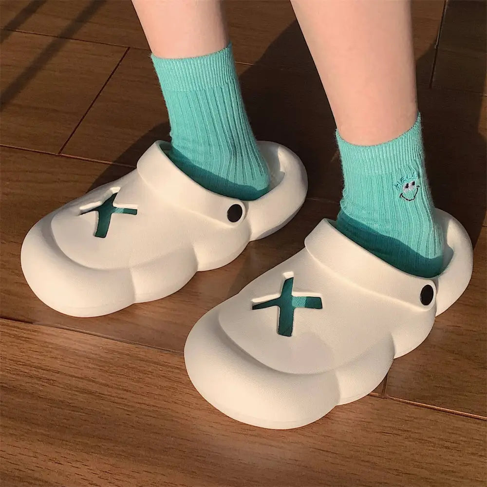 Summer Simple Seaside Holiday Baotou Beach Shoes Woman - Beyond Trends Hub 