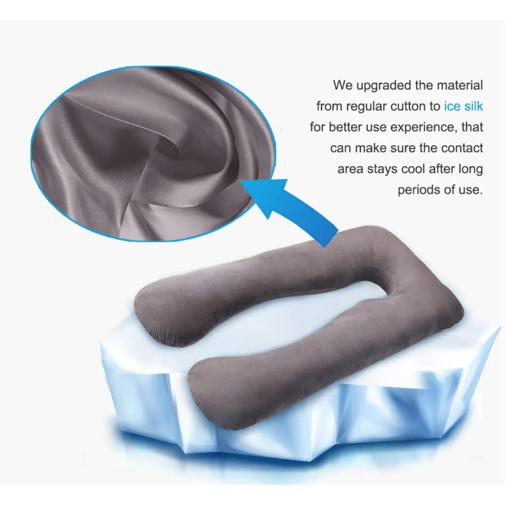 Summer Sleeping Support Pillow For Pregnant Women U Shape Maternity Pillows Pregnancy Ice Silk Beyond Trends Hub