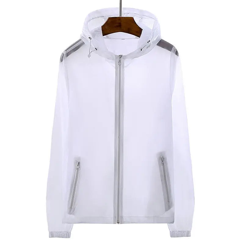 Sun Protection Clothing Men And Women Summer Loose Ultra-Thin Breathable Solid Color Tops Beyond Trends Hub