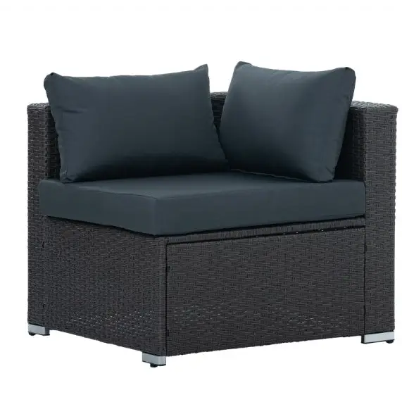 Tempered Glass Coffee Table - Dark gray - 5