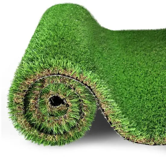 Thick Realistic Fake Grass Roll Decor Patio Balcony Garden Lawn - 5