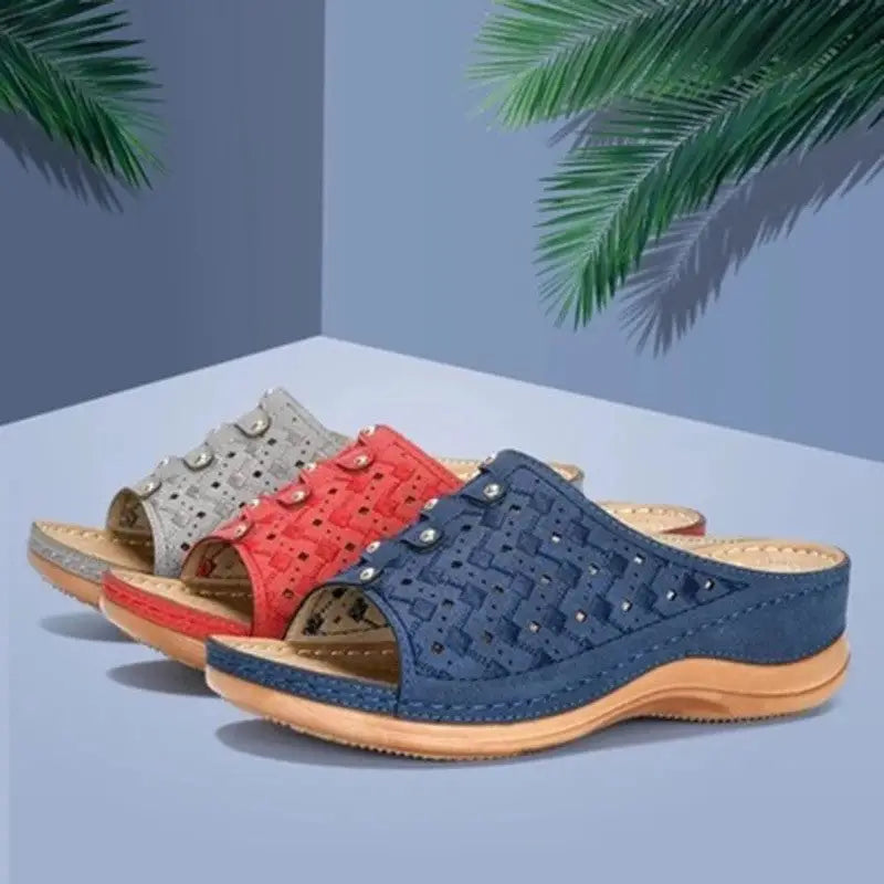 Thick-Soled Hollow Casual Women’s Sandals
