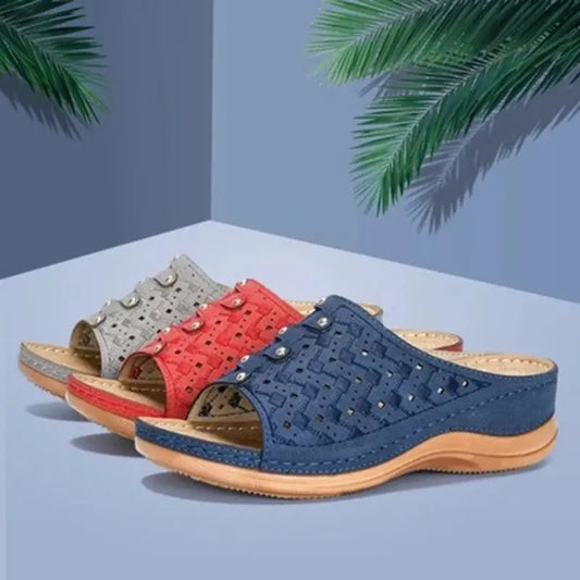 Thick-Soled Hollow Casual Women’s Sandals