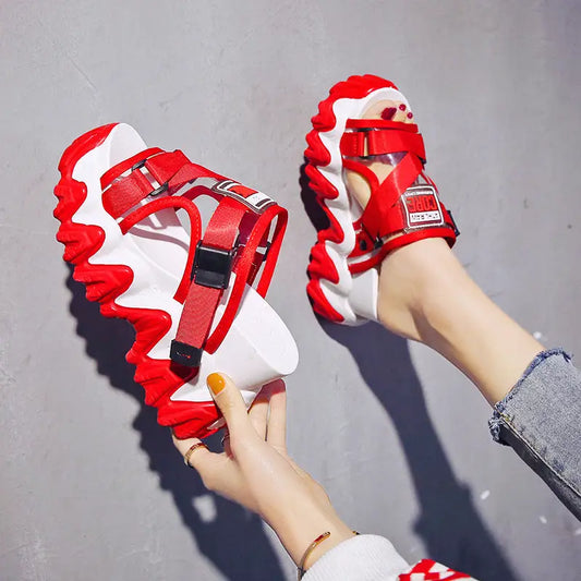 Thick-soled Sandals And Slippers For Women’s Outer Wear