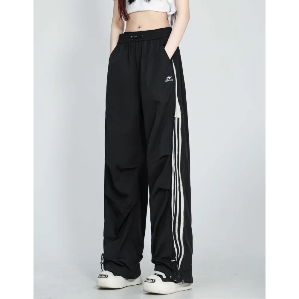 Thin Men And Women Wide Leg Loose Trousers