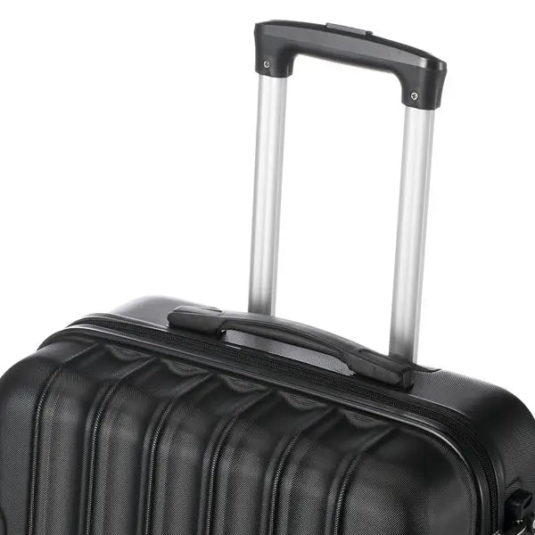 Three In One Black Luggage Compartment - Black - 5