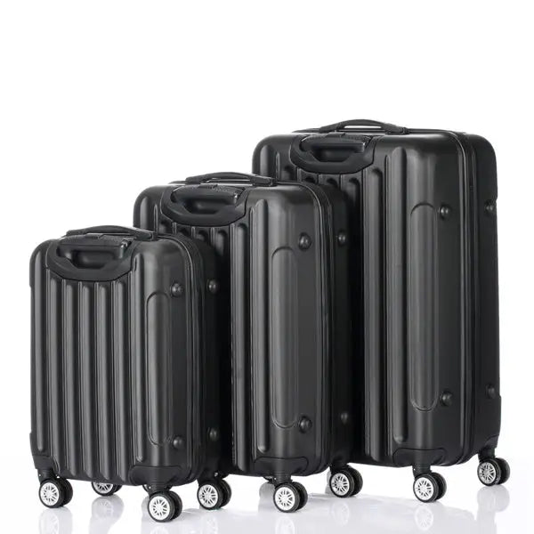 Three In One Black Luggage Compartment - Black - 5