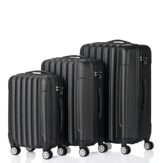 Three In One Black Luggage Compartment - Black - 5