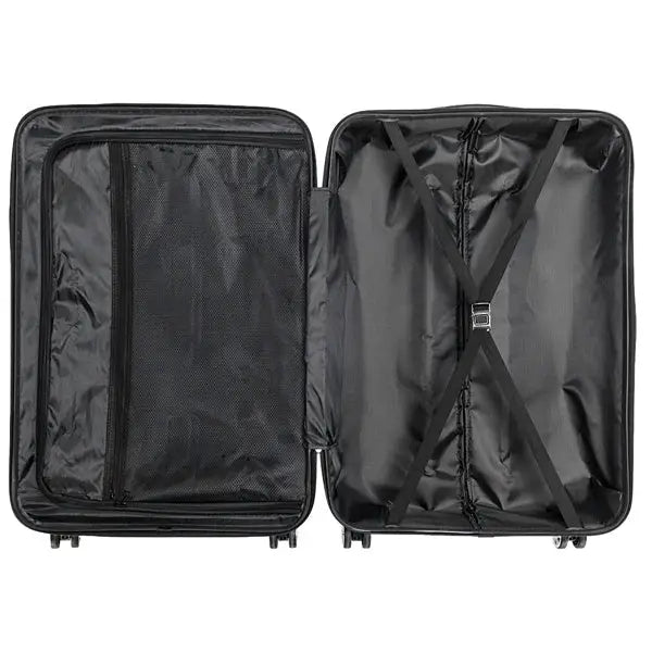 Three In One Black Luggage Compartment - Black - 5