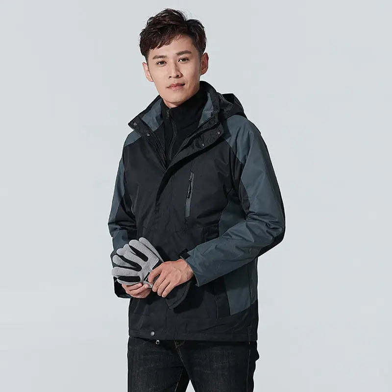 Three-in-one Detachable Two-piece Suit For Men And Women Beyond Trends Hub