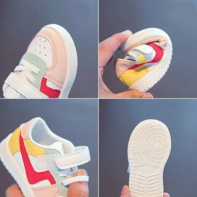 Toddler Women’S Whiteboard Shoes Autumn Baby Shoes Soft Bottom Children’S Shoes