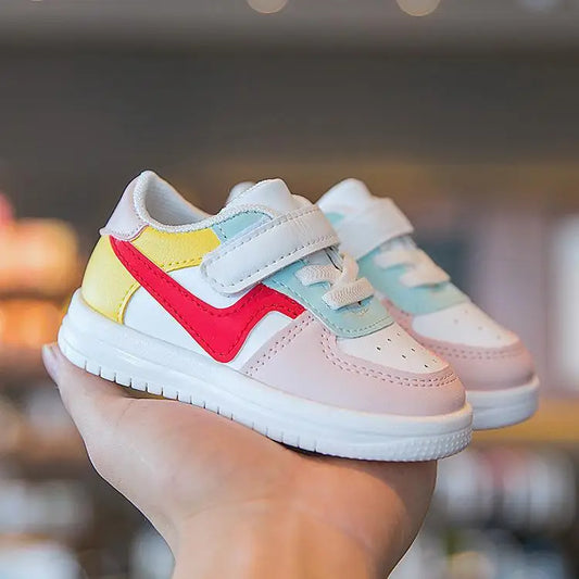 Toddler Women’S Whiteboard Shoes Autumn Baby Shoes Soft Bottom Children’S Shoes