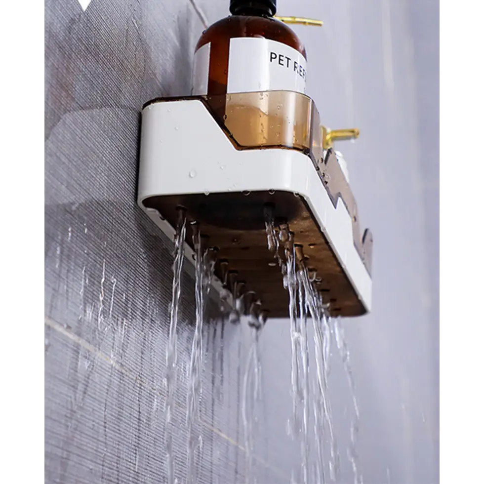 Toilet Rack Free Perforation Wall-Mounted Kitchen Bathroom Toilet Wall Toothbrush Cosmetic Storage Beyond Trends Hub