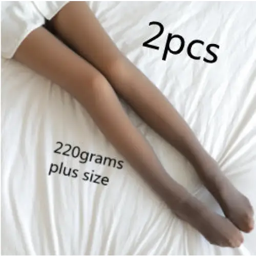 Translucent Plus Size Leggings Fleece Lined Tights Fall And Winter Warm Fleece Pantyhose Women Fleece Lined Pantyhose Thermal Winter Tights Beyond Trends Hub