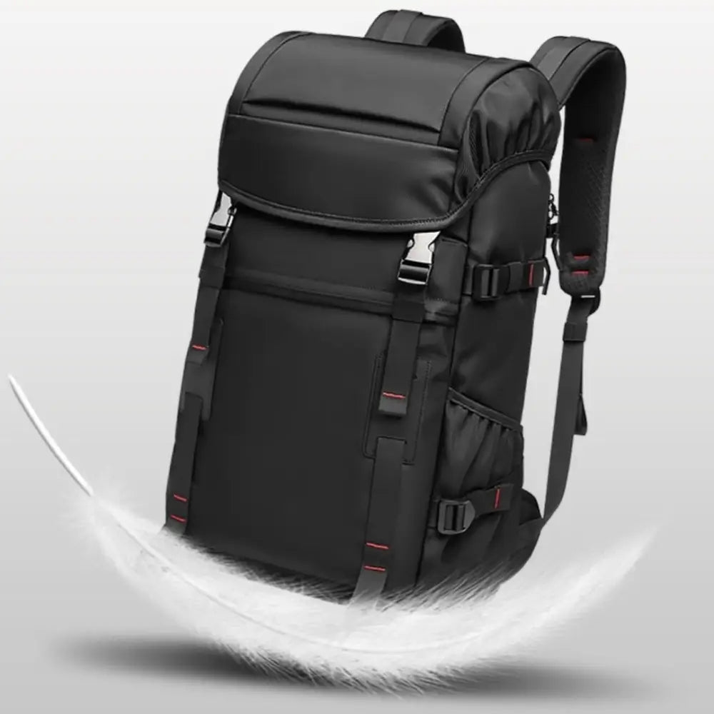 Travel Large Capacity Lightweight Outdoor Hiking Hiking Backpack - Black / 20 Inches