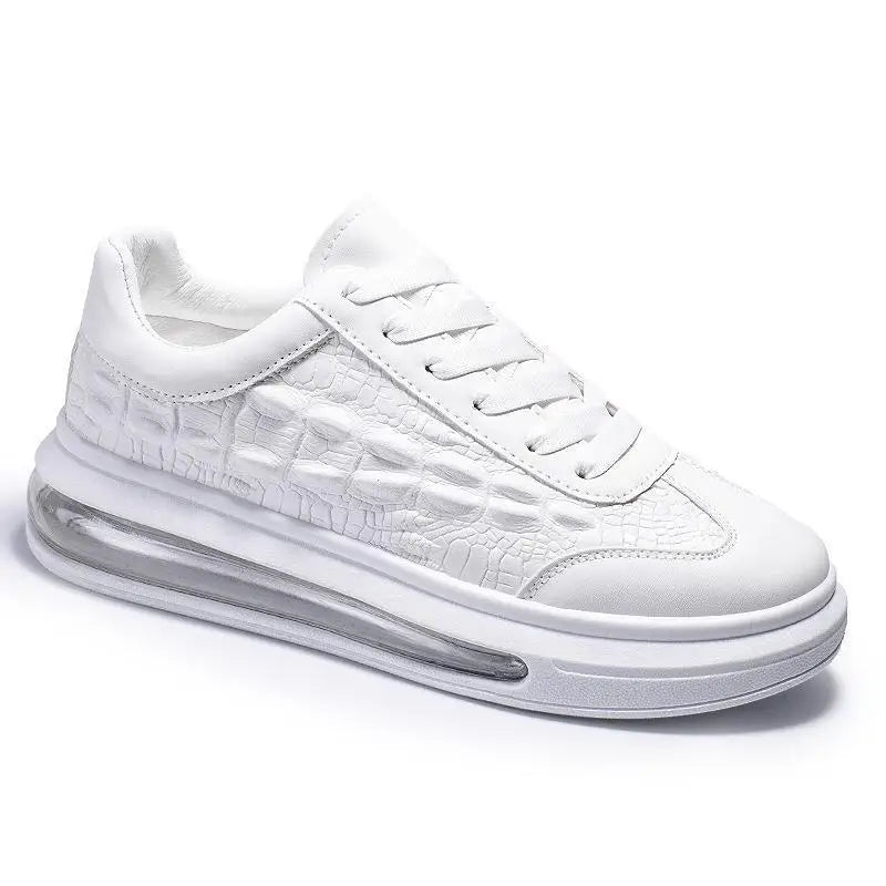 Trendy Leather Men's Shoes Fashion Casual Sneakers Beyond Trends Hub