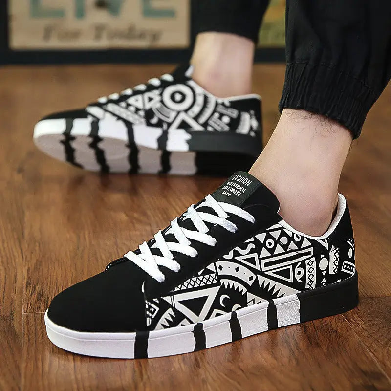 Trendy shoes canvas shoes - White / 43
