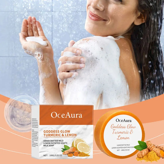 Turmeric Lemon Ze Skin Body Bath Soap - 100g