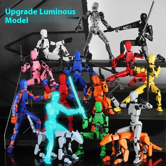 Updated And Hot-sale Multi-Jointed Movable Shapeshift Robot 3D Printed Mannequin Dummy Action Model Doll Toy Kid Gift - Beyond Trends Hub 