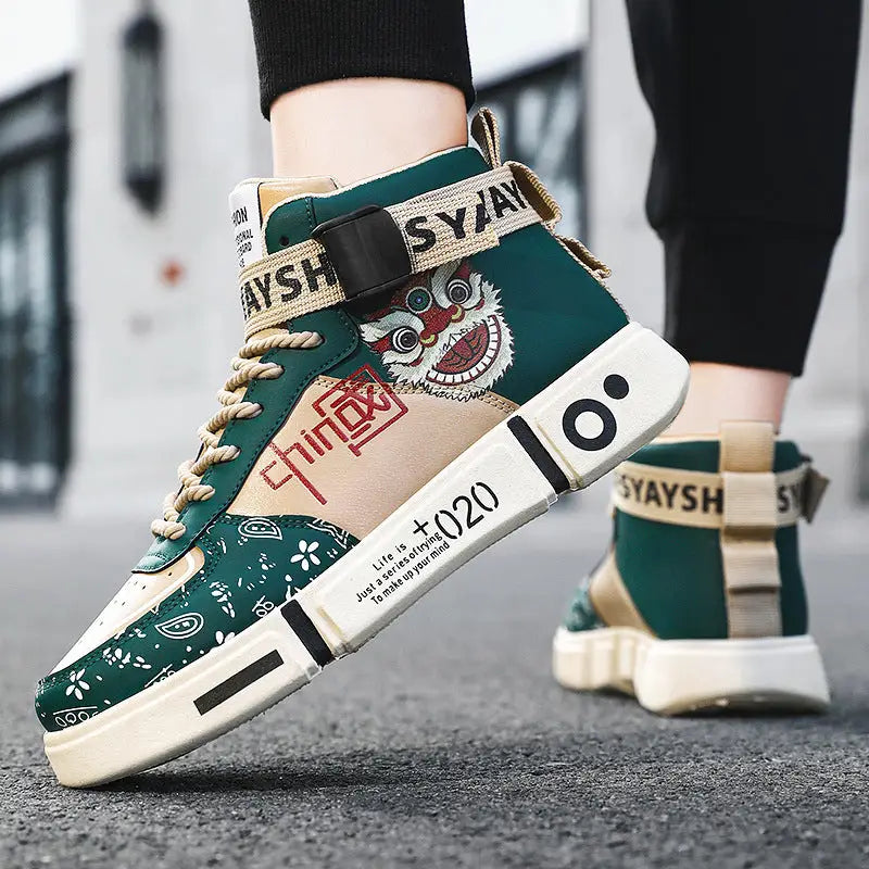 Versatile casual sports board shoes for teenagers and students casual trendy shoes