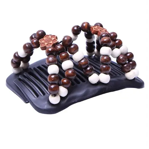 Vintage Elastic Hairpin Stretch Hair Comb Hot Sales Beaded Hair Magic Comb Clip Beads Pin Ladies Hair Accessories Beyond Trends Hub