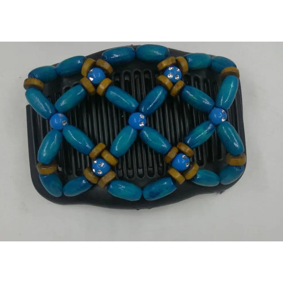 Vintage Elastic Hairpin Stretch Hair Comb Hot Sales Beaded Hair Magic Comb Clip Beads Pin Ladies Hair Accessories Beyond Trends Hub