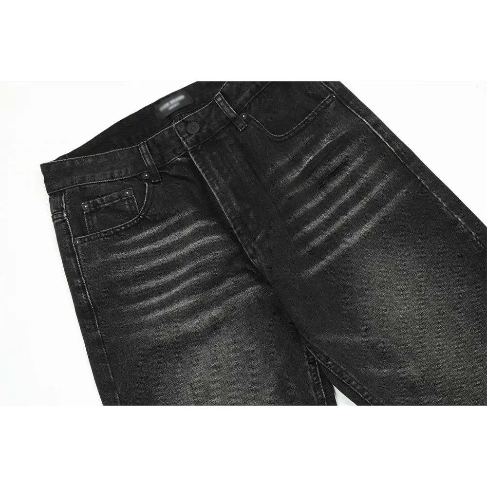 Vintage Fashion Denim Trousers For Men