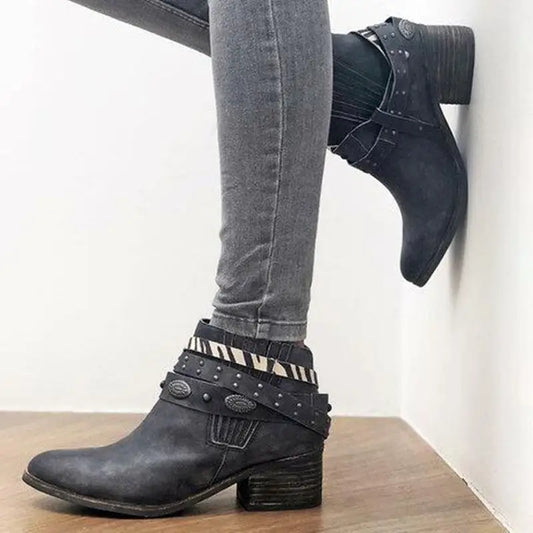 Vintage Women’s Shoes Ladies Fashion Single Shoes
