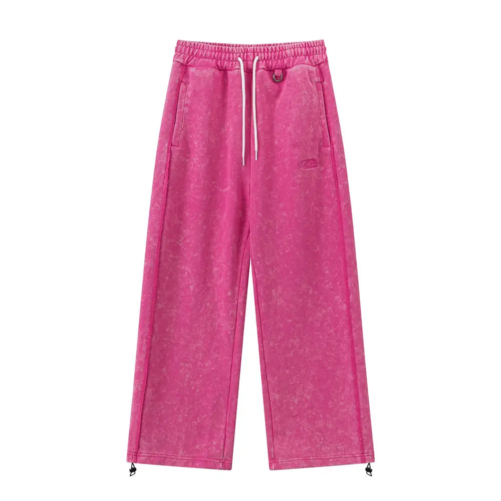 Washed And Worn Leisure Men Trousers