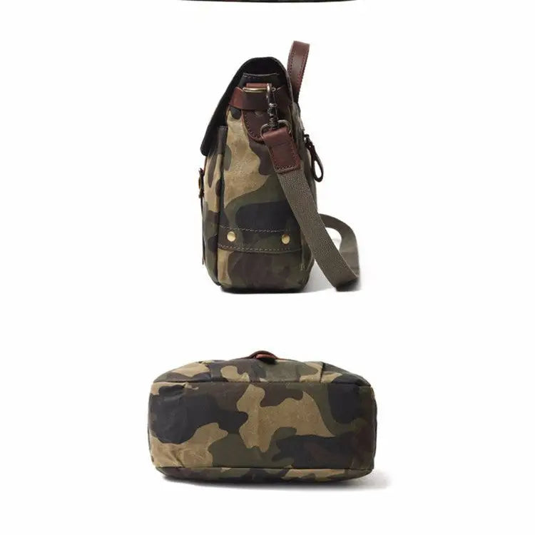 Waterproof Canvas Shoulder Messenger Bag Beyond Trends Hub