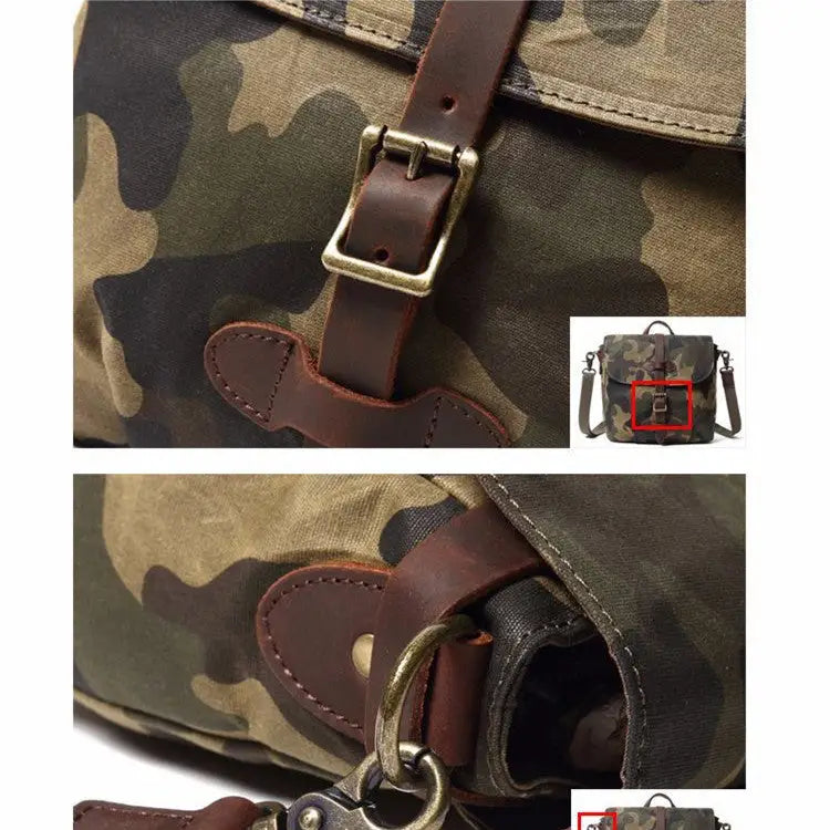 Waterproof Canvas Shoulder Messenger Bag Beyond Trends Hub