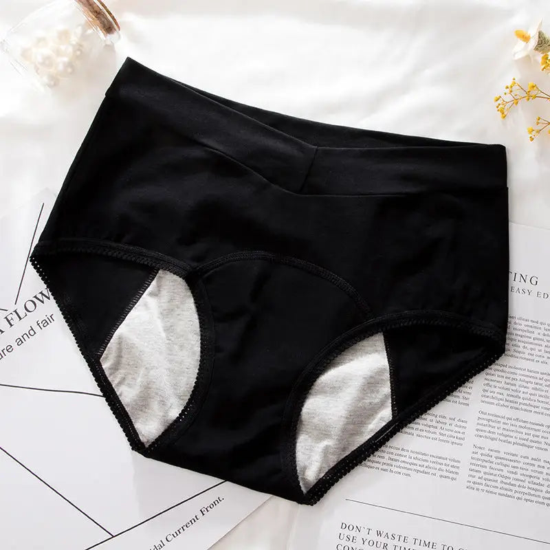 Waterproof menstrual period pants - Black / XL / Q5pcs