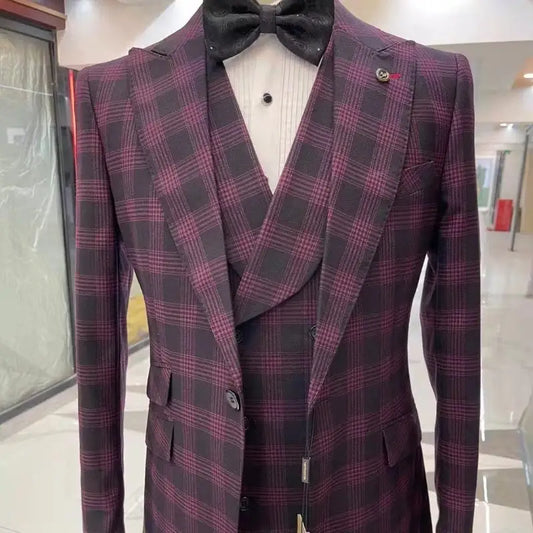 Wedding Formal Suit Three-piece Suit Christian Dior