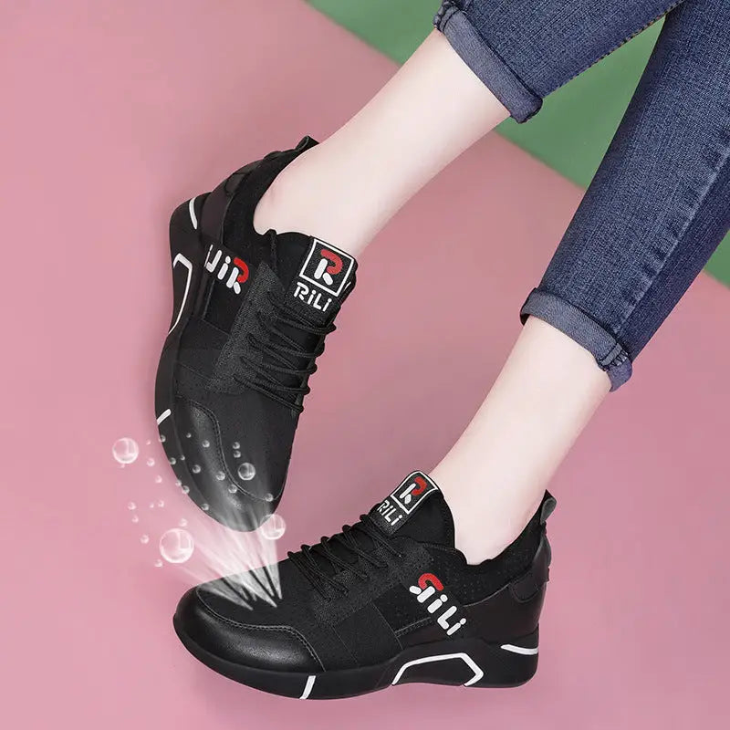 White women's shoes breathable running shoes Beyond Trends Hub