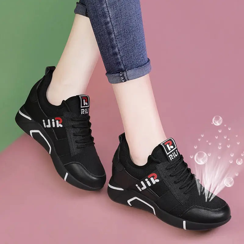 White women's shoes breathable running shoes Beyond Trends Hub