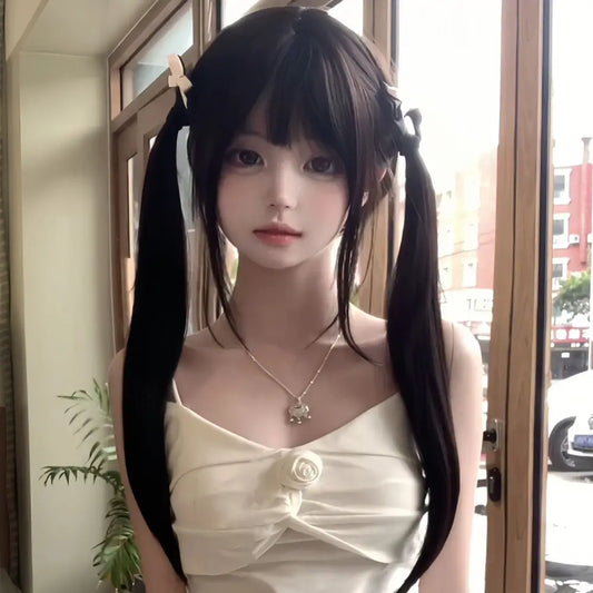 Wig Female Natural Full-head Wig Style Fluffy Long Straight Hair - Beyond Trends Hub 